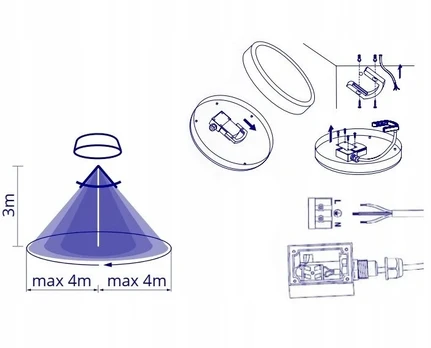 Kanlux PLAFON.LED IPER LED 10W-NW-O-SE