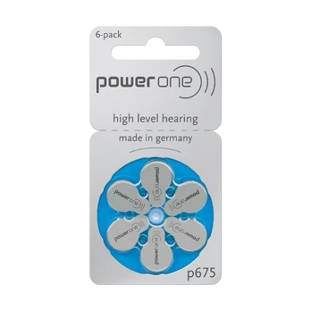 Bateria do aparatów słuchawkowych POWER ONE VARTA PR44/675 6szt./bl