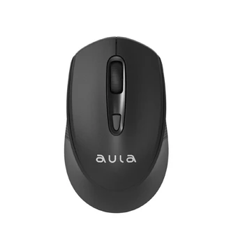 Aula AM205 2.4G wireless mouse with 4 keys (800-1600dpi) Black