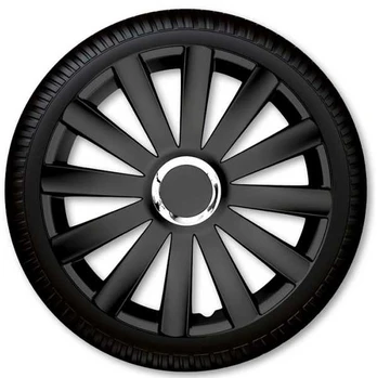 Usorteret 16" Spyder Pro sort hjulkapselsæt
