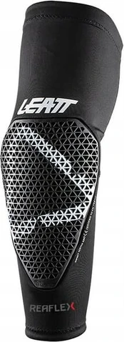 Leatt cycling elbow guards, black, size m