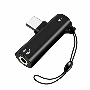 USB-C į 3,5 mm garso lizdą su įkrovimu, 1 vnt.