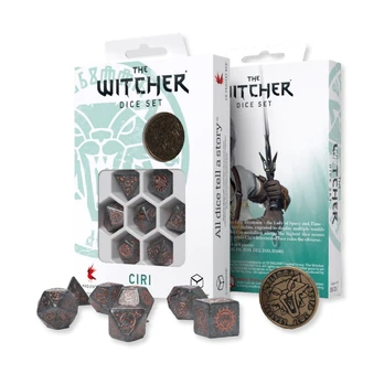 The Witcher. Ciri kauliukų rinkinys Q-WORKSHOP