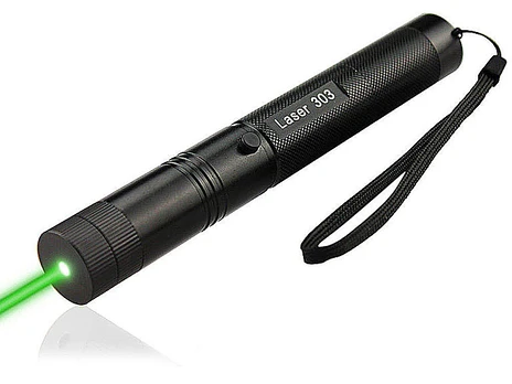 USB lazeris įkraunamas, žalias su USB krovimu