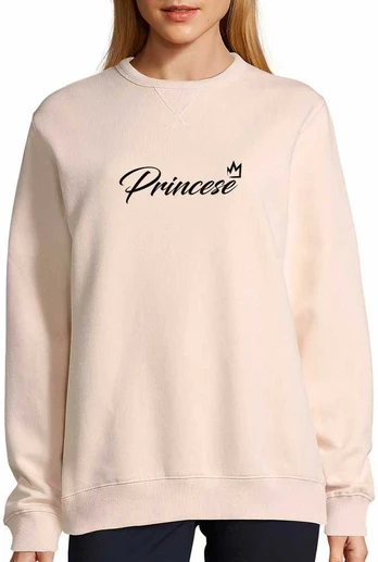 UNISEX pastelinis džemperis "Princesė"