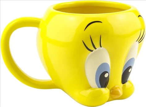 Looney Tunes Tweety Shaped Mug