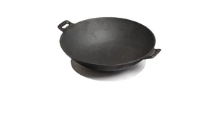 Wok ketaus keptuvė GrillSymbol, 30 cm kaina