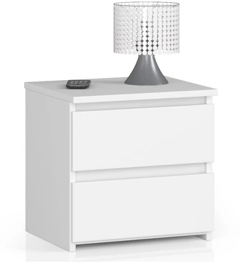 Naktinė spintelė NORE CL2 40 cm., balta