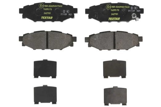 TEXTAR 2427101 Brake pad set