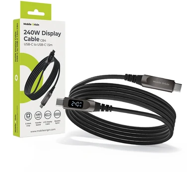 Mobile Origin 240W Ekranas Cable USB-C to USB-C 1.5m CB4