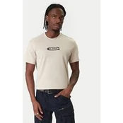 G-Star Raw Marškinėliai Old Skool D25967-C812 Smėlio Regular Fit