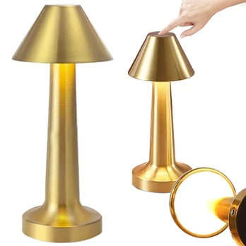 Verk Group Bedroom table night light touch lamp 3 step wireless
