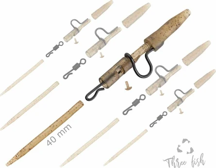 ZFISH Heavy Duty Clip Complete Pin Set 40 mm