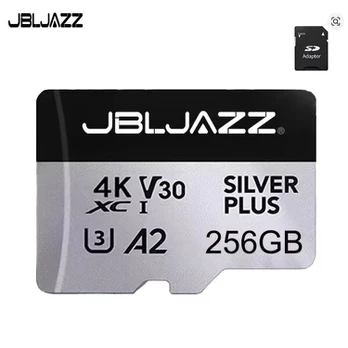 Atminties kortelė telefonui 256 GB Micro SD tipo atminties kortelė