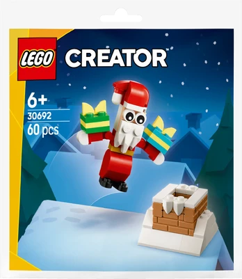 LEGO Creator 30692 Linksmybės su Kalėdų Seneliu ir kaminu