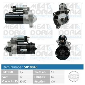 MEAT & DORIA 5010040 Starteris