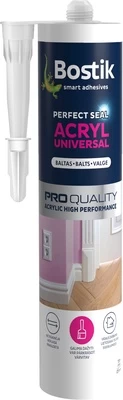 Akrilinis hermetikas Bostik, 0.28 l, balta kaina