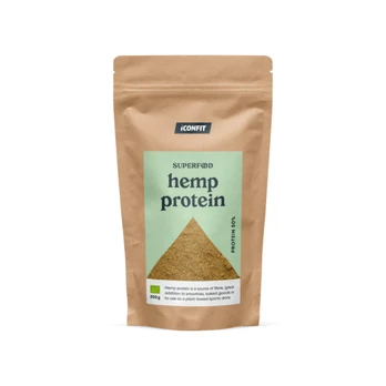 ICONFIT Organic Hemp Protein (kanapių baltymai 50%) - 200g