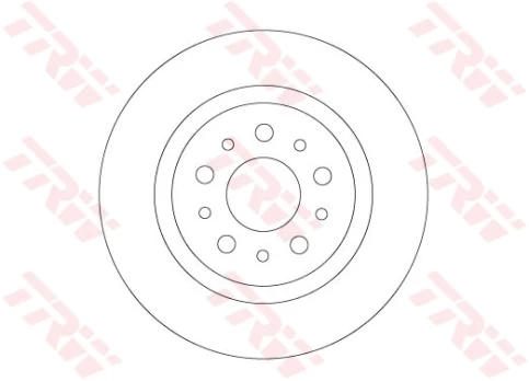 TRW DF6714 Brake Disc