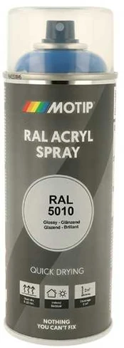 Motip Ral 5010 high gloss gentian mėlynas