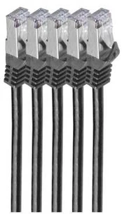 Shiverpeaks RJ45 Patchkabel S/FTP, Cat7 VE5, 5m juodas