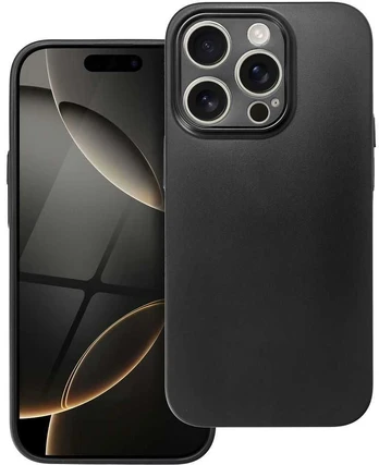 Case ULTRATHIN Matinis for IPHONE 17 Pro Max juodas