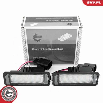Valstybinio numerio apšvietimas ESEN SKV 72SKV512