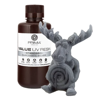 PrimaCreator Value UV/DLP derva - 500ml - Chromatic Silver