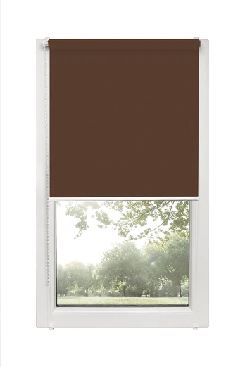 Ritininė užuolaida Karpol Mini SV-13, ruda, 90 cm x 150 cm