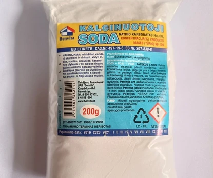Kalcionuota soda, 200 g
