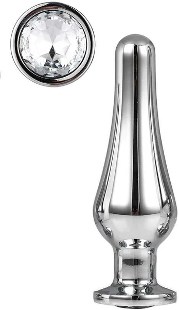 Dream Toys Blizgantis MEILĖS Sidabrinis PLESURE PLUG M