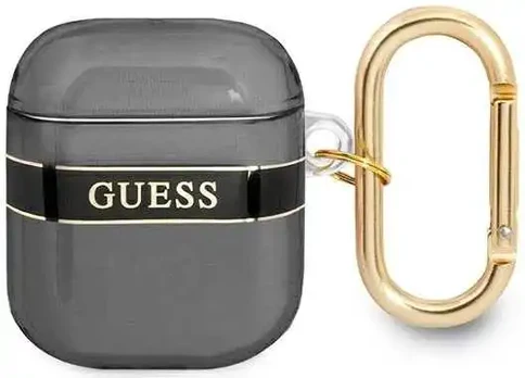 Dėklas Guess GUA2HHTSK AirPods Juodas