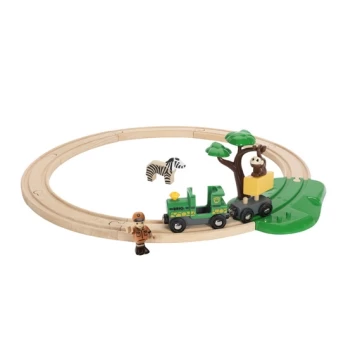 Brio Railway BRIO medinis traukinuko rinkinys Safaris 33720