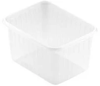 Duni 160512, Bowl, Rectangular, Plastic, Transparent, Monochromatic, 50 pc(s)