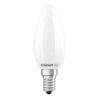 Lemputė Osram LED, B35, 2700 °K, E14, 3.4 W, 470 lm