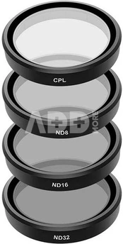 TELESIN Filter set CPL/ND8/ND16/ND32 for DJI Action 3