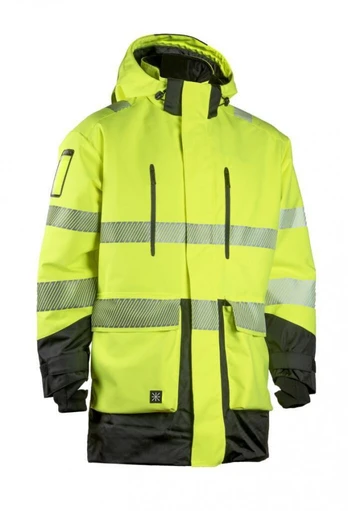 Winter Safety shell jacket 6159Y hi-vis CL3, yellow M, Dimex