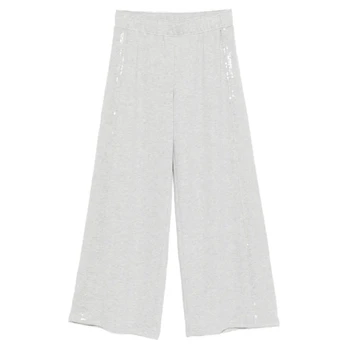 Kelnės moterims, Pilka, Sequins pants