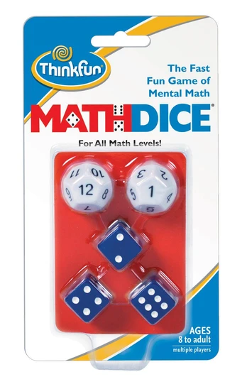 „ThinkFun“ matematikos kauliukai