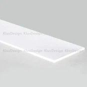 LED profilio dangtelis DHS, matinis, 1m