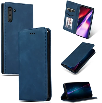 Dėklas Business Style Xiaomi Redmi Note 17 Pro Max 5G tamsiai mėlynas
