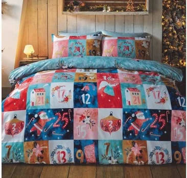 MCU Julekalender Sengetøj til børn 135 x 200cm