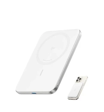 Nano PowerBank 5k mAh slim white