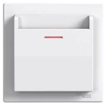 Schneider Electric Asfora viešbučio jungiklis baltas - EPH6200121