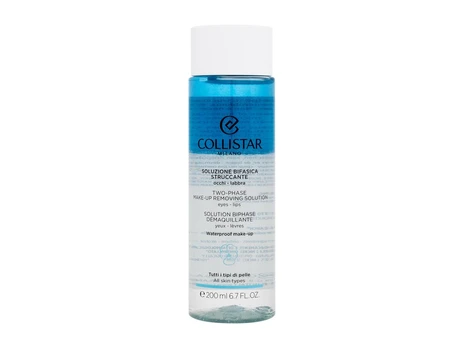 Collistar Two-Phase Make-Up Removing Solution 200ml akių makiažo valiklis Moterims