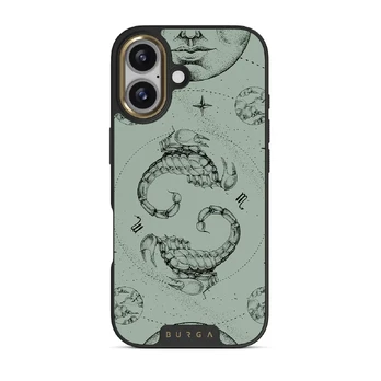 Scorpio - iPhone 17 Case, Elite Dark (MagSafe) / Gold / Turquoise