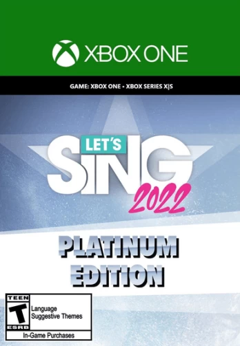 Let's Sing 2022 Xbox