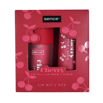 SENCE CHERRY lūpų priežiūros priemonių rinkinys