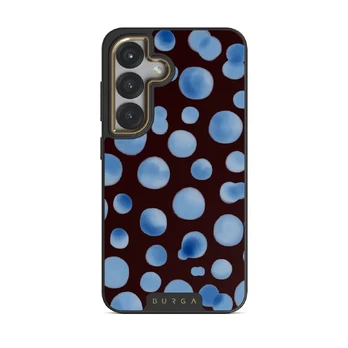 Bubble Bath - Samsung Galaxy S25 Case, Elite Dark (Magnetic) / Gold