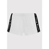 Champion Sportiniai šortai 404357 Balta Regular Fit
